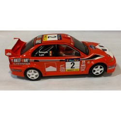 SLOT CAR SCALEAUTO SC-6317R MITSUBISHI LANCER EVO VI -2 CATALUNYA 1999 F.LOIX