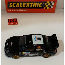 SLOT CAR SCX SCALEXTRIC  6300 SUBARU IMPREZA WRC -46 VALENTINO ROSSI