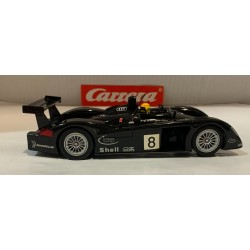 SLOT CAR CARRERA EXCLUSIV 20491 AUDI R8 SEBRING TEST AR 2000 LTED DIGITAL 1/24