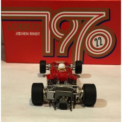 SLOT CAR POLICAR PCW02 LOTUS 72 -22 GP MONZA 1971 JOCHEN RINDT