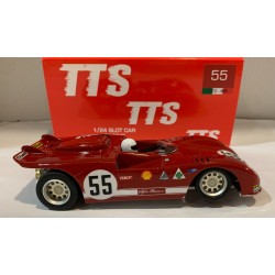 SLOT CAR TTS-055 1/24 ALFA ROMEO 33/3 -55 1971 STOMMELEN-HEZEMANS