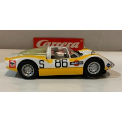 SLOT CAR CARRERA EXCLUSIV 20492 PORSCHE CARRERA 6 -86 NURBURGRING 1968 1/24
