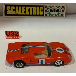 SLOT CAR SCX SCALEXTRIC EXIN C-35 FORD GT 40 -6 ROJO CLARO