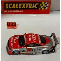 SLOT CAR SCX SCALEXTRIC 6139 AUDI TT -14 DTM S LINE TOMCZYK