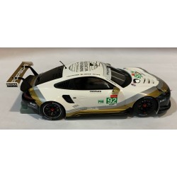 SLOT CAR SCALEAUTO SC-6294R PORSCHE 991.2 RSR GT3 -92 LE MANS 2019 M.CHRISTENSEN