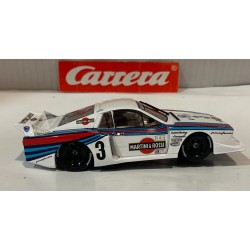 SLOT CAR CARRERA EVOLUTION 27734 LANCIA BETA MONTECARLO TURBO -3 MARTINI RACING
