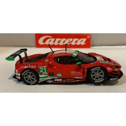 SLOT CAR CARRERA EVOLUTION 27762 FERRARI 296 GT3 -21 AF CORSE MANN-COMPANC