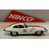 SLOT CAR NINCO 50596 JAGUAR E-TYPE COUPE -32 SEBRING