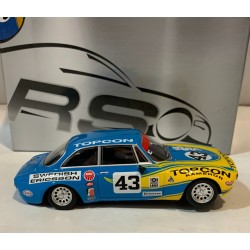 SLOT CAR REVOSLOT RS-0251 ALFA ROMEO GTA 1300 JUNIOR -43 TOPCON RACING TEAM