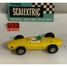 SLOT CAR SCX TRIANG SCALEXTRIC  MM/C63 FERRARI 156 GUIA MOVIL AMARILLO LIMON