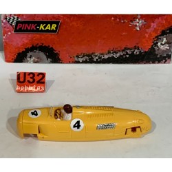 SLOT CAR PINK KAR CARROCERIA + CHASIS AUTO UNION TYPE C  -4 F1 1936