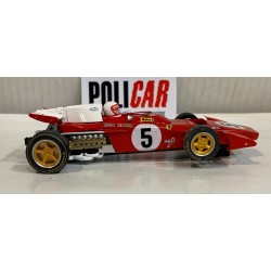 SLOT CAR POLICAR CAR05B FERRARI 312B2 -5 SILVERSTONE 1971 CLAY REGAZZONI