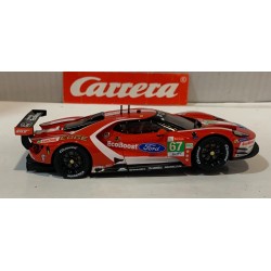 SLOT CAR CARRERA EVOLUTION 27699 FORD GT RACER CAR -67