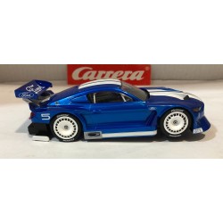 SLOT CAR CARRERA EVOLUTION 27751 FORD MUSTANG GTY -5 AZUL METALIZADO