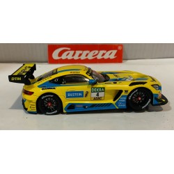 SLOT CAR CARRERA EVOLUTION 27775 MERCEDES AMG GT3 EVO -4 TEAM HRT DTM 2023 STOLZ