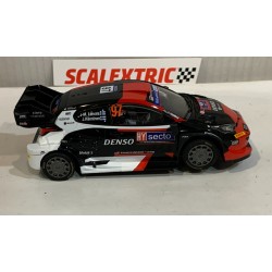 SLOT CAR SCX SCALEXTRIC U10555S300 TOYOTA YARIS WRC -97  FINLANDIA 2023 LATVALA