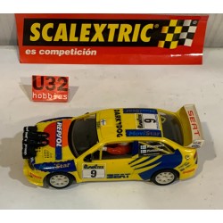 SLOT CAR SCX SCALEXTRIC 6023 SEAT CORDOBA E2 WRC -9 RALLY FINLANDIA ROVANPERA