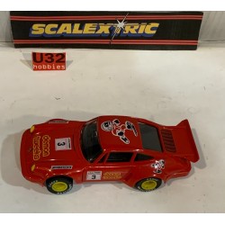 SLOT CAR SCX SCALEXTRIC C394 PORSCHE 911 -3 DEMON TWEEKS RARE SCALEXTRIC UK