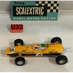 SLOT CAR SCX TRIANG SCALEXTRIC C19  TEAM CAR F1 -5 RACING TEAM AMARILLO