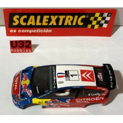 SCALEXTRIC  CARROCERIA CITROEN C4 WRC  -1 SEBASTIAN LOEB 