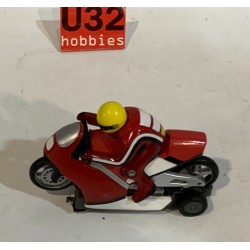 SLOT CAR MOTORCYCLE MOTO GP ROJA
