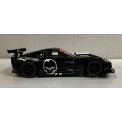SLOT CAR SCX SCALEXTRIC U10431S300 CHEVROLET CORVETTE C6R SKULL