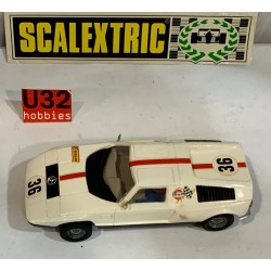 SLOT CAR SCX SCALEXTRIC EXIN C-44 MERCEDES WANKEL C111 -36 RACE TUNED BLANCO