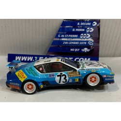 SLOT CAR TEAM SLOT 12902 RENAULT ALPINE A310 V6 GTP -73 LE MANS 1978 B.DECURE