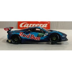 SLOT CAR CARRERA EVOLUTION 27708 FERRARI 488 GT3 -30 RED BULL AF CORSE DTM