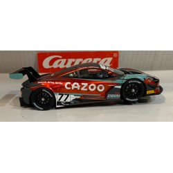 SLOT CAR CARRERA EVOLUTION 27782 McLAREN 720 GT3 -77 ENDURO MOTORSPORT BRITISH