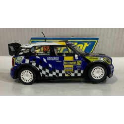 SLOT CAR SCX SUPERSLOT H3401 MINI COUNTRYMAN WRC -66 RALLY SWEDEN 2012 R.SANDELL