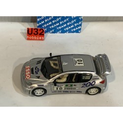 SLOT CAR TEAM SLOT 11002 PEUGEOT 206 WRC -10 RALLY SUECIA 2000 M.GRONHOLM