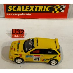 SLOT CAR SCX SCALEXTRIC SEAT IBIZA KIT CAR -41 V.ABREU-L.RODRIGUEZ  ONLY IN SETS