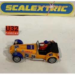 SLOT CAR SCX SUPERSLOT H2231 CATERHAM 7 -28 COMMA  SCALEXTRIC UK