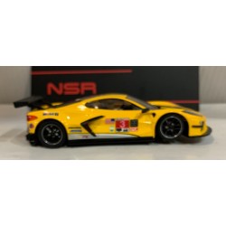 SLOT CAR NSR D0414AW CORVETTE C8.R -3 DAYTONA 24H. WINNER 2021