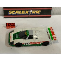 SLOT CAR SCX SCALEXTRIC C382 JAGUAR XJR9 -60 CASTROL SCALEXTRIC UK