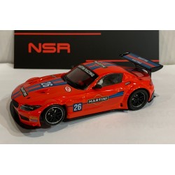 SLOT CAR NSR 0602AW BMW Z4 -26 MARTINI RACING RED