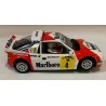 SLOT CAR SCALEAUTO SC-6301R FORD RS200 -4 CTO.ESPAÑA DE TIERRA 1989