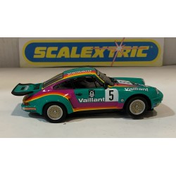 SLOT CAR SCX SUPERSLOT H4439 PORSCHE 911 3.0 -5 VAILLANT SCALEXTRIC UK