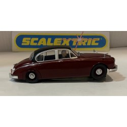 SLOT CAR SCX SUPERSLOT H4502 JAGUAR MK II INSPECTOR MORSE SCALEXTRIC UK