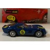 SLOT CAR PINK KAR CV043 FERRARI 250 GTO -5 TOURIST TROPHY 1963 AZUL