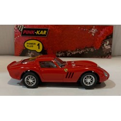 SLOT CAR PINK KAR CV037 FERRARI 250 GTO STREET CAR 1963 ROJO