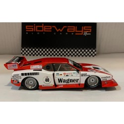 SLOT CAR RACER SIDEWAYS SW84 BMW M1 TURBO Gr.5 -40 WAGNER MOTORSPORT 69 ADAC