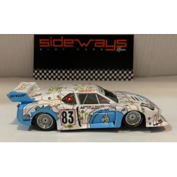 SLOT CAR RACER SIDEWAYS HC11 BMW M1 TURBO Gr.5 -83 CARTE DE FRANCIA