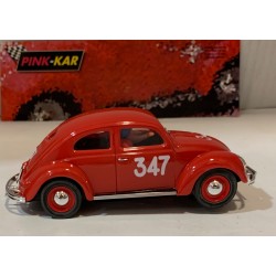 SLOT CAR PINK KAR CV042 VW VOLKSWAGEN BEETLE -347 MILLE MIGLIA 1955