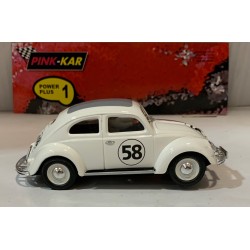 SLOT CAR PINK KAR CV060 VW VOLKSWAGEN BEETLE -58 TYPE HERB