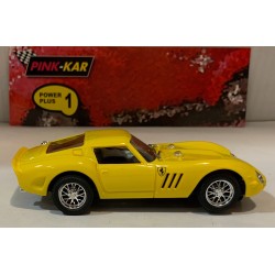 SLOT CAR PINK KAR CV059 FERRARI 250 GTO STREET CAR 1963 AMARILLO