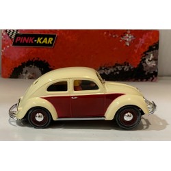 SLOT CAR PINK KAR CV015 VW VOLKSWAGEN BEETLE 1954 MARFIL