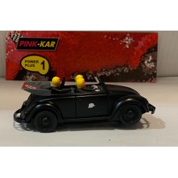 SLOT CAR PINK KAR CV058 VW VOLKSWAGEN BEETLE ESCARABAJO CABRIO MILITAR
