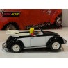 SLOT CAR PINK KAR CV041 VW VOLKSWAGEN BEETLE ESCARABAJO DESCAPOTABLE NEGRO